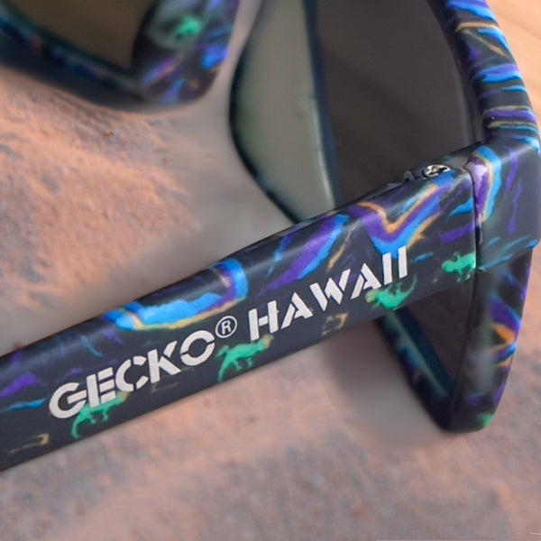 Gecko Purple Multi Sunglasses
