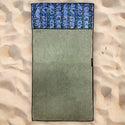 Gecko Beach Towel & Car Seat Cover Combo - Purple Multi
