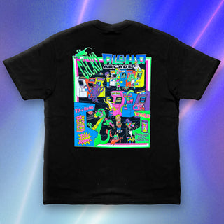 Aloha Arcade Black Radstrike Tee