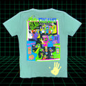 KIDS Green Hyper Aloha Arcade Tee