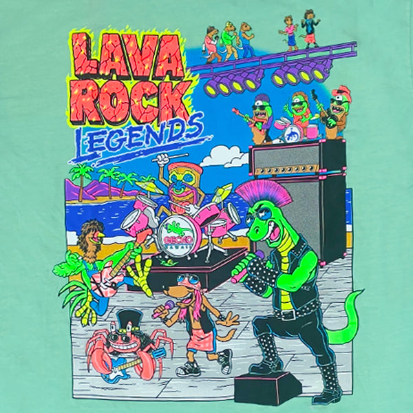 Lava Rock Legends - Nazar x Gecko 5 - Green Hyperflash