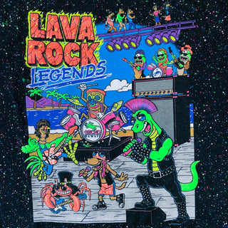 Lava Rock Legends - Splatter Long Sleeve - Gecko X Nazar