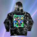 Aloha Arcade Black Tie-Dye Hoodie