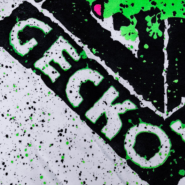 Gecko Space Dust Glow-In-The-Dark Limited Edition Splatter Hoodie