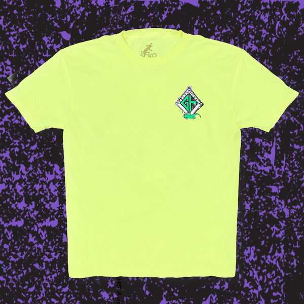 Outside Lines - 1988 Totally Yellow Pigment Tee