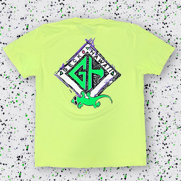 Outside Lines - 1988 Totally Yellow Pigment Tee