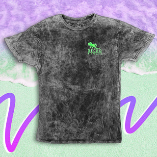 Gecko Volleyball '88 Acid Wash Black Shirt