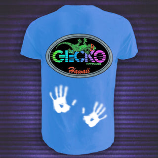 Gecko Racing Hyper Flash Blue to White Tee