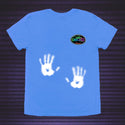 Kids Hyper Flash Blue to White Tee - Gecko Racing