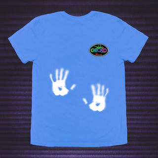 Kids Hyper Flash Blue to White Tee - Gecko Racing