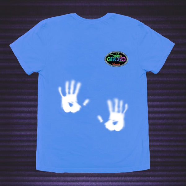 Kids Hyper Flash Blue to White Tee - Gecko Racing