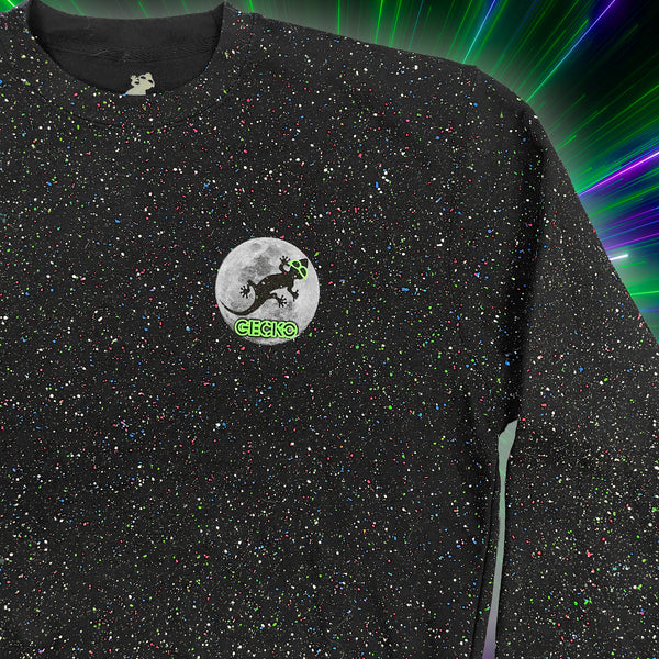 Limited Edition Glow In The Dark Splatter Moon Crew