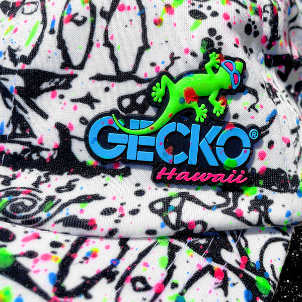 Secret Home Skillet Glow In The Dark Splatter 1990s Retro Dad Hat