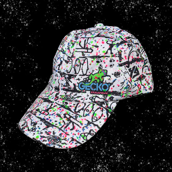 Secret Home Skillet Glow In The Dark Splatter 1990s Retro Dad Hat