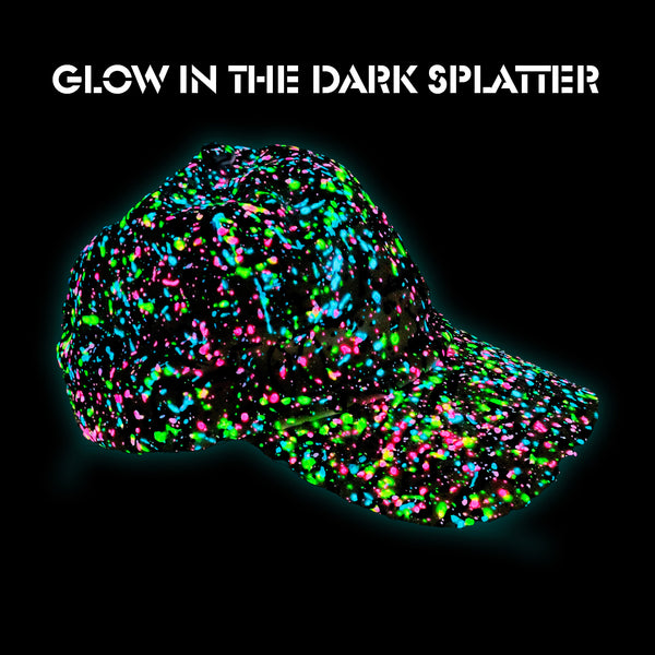 Secret Home Skillet Glow In The Dark Splatter 1990s Retro Dad Hat