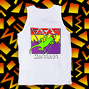 New Wave Gecko - White Tank