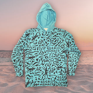 Gecko Swirl - UPF 50 Sun Shirt -Island Reef