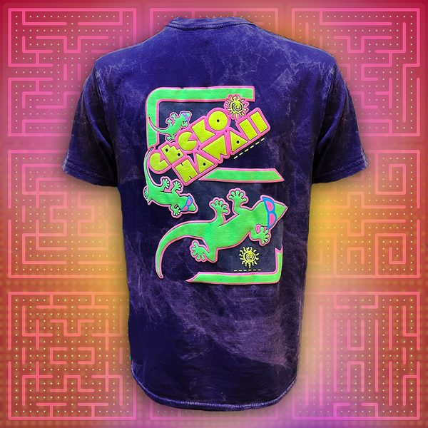 Gecko Arcade Purple Volcanic Acid Wash