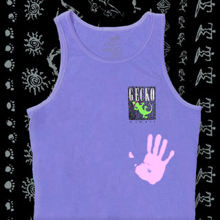 1987 Gecko Marble HYPERTANK - Purple-to-Pink