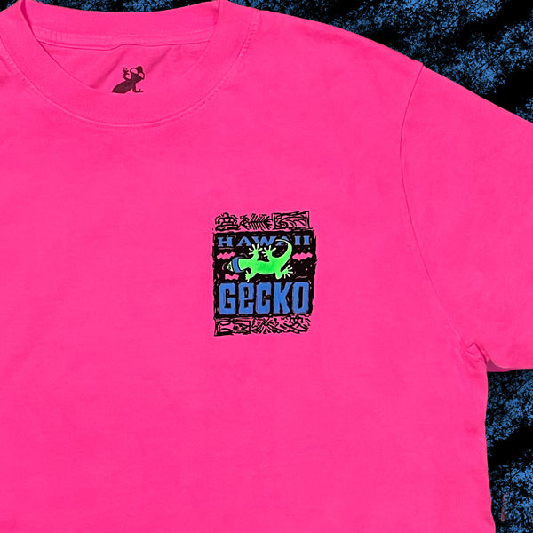 1988 Gecko Bootleg - Hot Pink Neon Tee