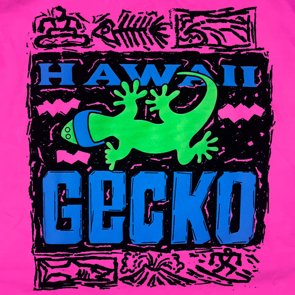 1988 Gecko Bootleg - Hot Pink Neon Tee