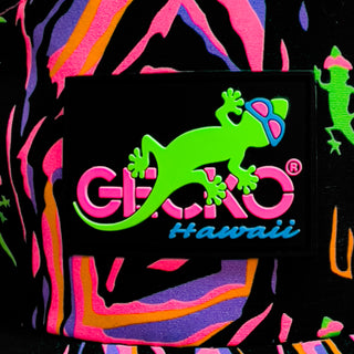 Gecko Volcanic Multi 5 Panel Throwback Hat