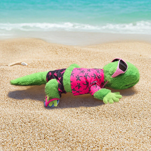 Gecko Hawaii Plush #1 - Limited Edition