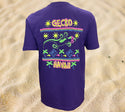 1989 Gecko Stitchwave - Purple Beach Tee