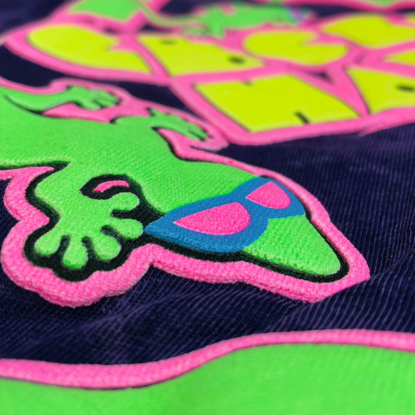 Gecko Arcade Purple Volcanic Acid Wash