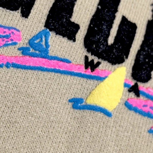 '87 Gecko Paint-By-Numbers Sand Crew Sweatshirt