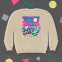 '87 Gecko Paint-By-Numbers Sand Crew Sweatshirt