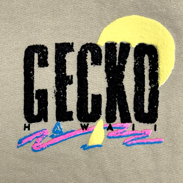 '87 Gecko Paint-By-Numbers Sand Crew Sweatshirt