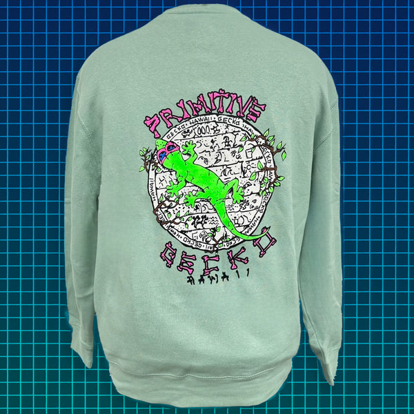 Primitive Gecko Seafoam Crewneck