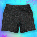 Glow In The Dark Hand Splattered Walk Shorts - Space Gecko