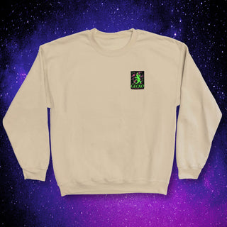 1988's Space Gecko Sand Crew Sweatshirt - Tourist Shack Edition