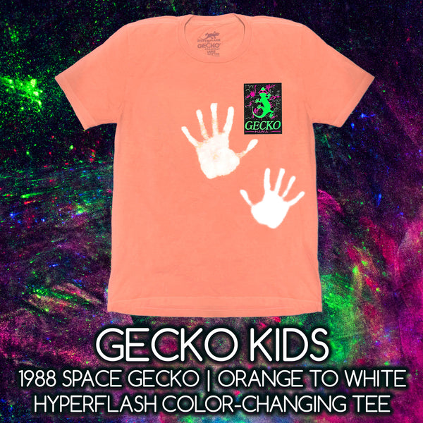 KIDS Space Gecko | HYPERFLASH Orange To White
