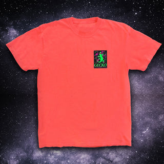 1988 Secret Space Gecko Re-Issue - Electric Mango Pigment Tee