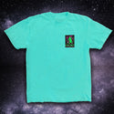 1988 Space Gecko Re-Issue - Surfside Cyan Pigment Tee