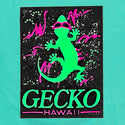 1988 Space Gecko Re-Issue - Surfside Cyan Pigment Tee