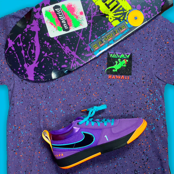 The 1989 Splatter Experiment - OJ/Purple/Blue - Limited Edition