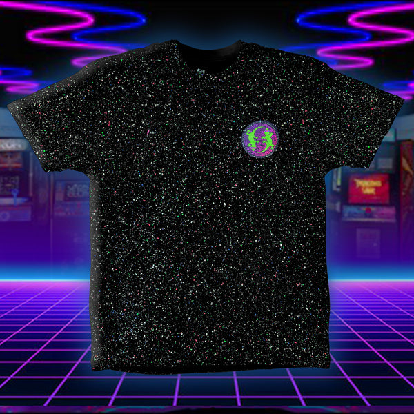 Aloha Arcade - Limited Edition Glow In The Dark Splatter Tee