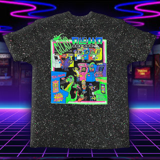 Aloha Arcade - Limited Edition Glow In The Dark Splatter Tee