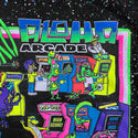 Aloha Arcade - Limited Edition Glow In The Dark Splatter Tee
