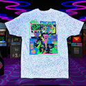 Aloha Arcade - Limited Edition Glow In The Dark Summer Splatter Tee