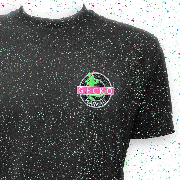 Gecko Vinyl Glow In The Dark Splatter Short Sleeve