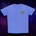 Gecko X Nazar | Tiki Space Bar | Boardwalk Blue Pigment Dyed T-Shirt