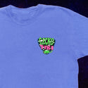 Gecko X Nazar | Tiki Space Bar | Boardwalk Blue Pigment Dyed T-Shirt