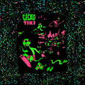 Gecko Tiki Space Bar | Gecko X Nazar  | Glow In The Dark Black Splatter Hoodie