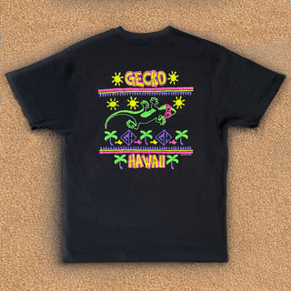 1989 Gecko Stitchwave Re-Issue Black Tee