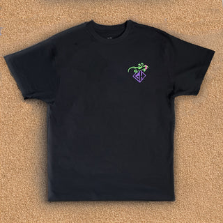 1989 Gecko Stitchwave Re-Issue Black Tee